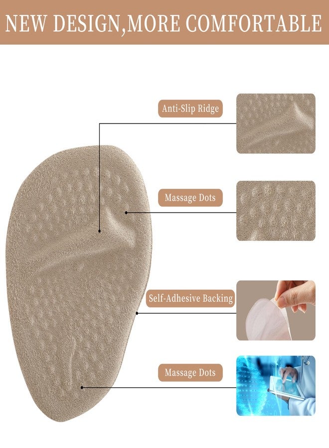 VRUIFA Ball of Foot Cushions, Metatarsal Pads for Women, High Heels Comfort Pads, Shoe Support for Metatarsalgia Pain Relie, 2 Pairs - Image 5